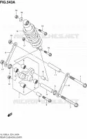SHOCK ABSORBER LINKAGE for Suzuki INTRUDER 1500 2014