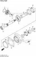 DRIVESHAFT for Suzuki INTRUDER 1500 2015