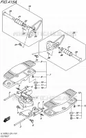 FOOTREST for Suzuki INTRUDER 1500 2015