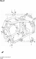 FRAME for Suzuki BOULEVARD 1500 2013