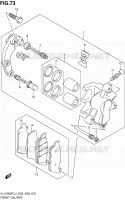 FRONT CALIPER for Suzuki BOULEVARD 1500 2013