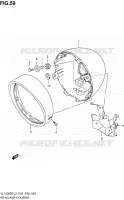HEADLIGHT BOWL for Suzuki BOULEVARD 1500 2013