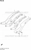 REAR FRAME for Suzuki BOULEVARD 1500 2013