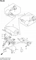 REAR INDICATORS for Suzuki BOULEVARD 1500 2013