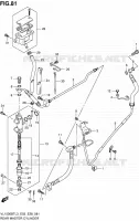 REAR MASTER CYLINDER for Suzuki BOULEVARD 1500 2013