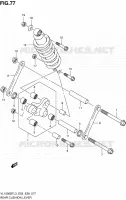 SHOCK ABSORBER LINKAGE (VL1500BTL3 E28) for Suzuki BOULEVARD 1500 2013