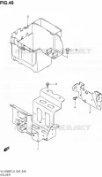 BRACKET for Suzuki INTRUDER 1500 2013