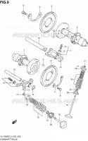 CAMSHAFT   VALVES for Suzuki INTRUDER 1500 2013
