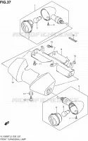 FRONT INDICATORS for Suzuki INTRUDER 1500 2013