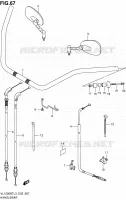HANDLEBAR (VL1500BTL3 E02) for Suzuki INTRUDER 1500 2013