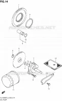 OIL PUMP for Suzuki INTRUDER 1500 2013