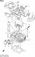 REAR CYLINDER HEAD for Suzuki INTRUDER 1500 2013