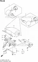REAR INDICATORS for Suzuki INTRUDER 1500 2013