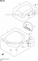 SEAT for Suzuki INTRUDER 1500 2013