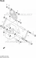 SHOCK ABSORBER LINKAGE (VL1500BTL3 E24) for Suzuki INTRUDER 1500 2013