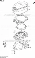 SPEEDOMETER (VL1500BTL3 E02) for Suzuki INTRUDER 1500 2013