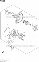 WATER PUMP for Suzuki INTRUDER 1500 2013