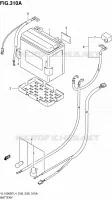 BATTERY for Suzuki BOULEVARD 1500 2014