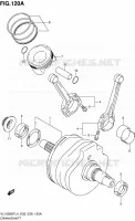 CRANKSHAFT for Suzuki BOULEVARD 1500 2014
