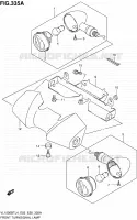 FRONT INDICATORS for Suzuki BOULEVARD 1500 2014
