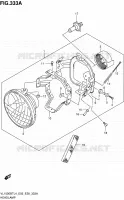 HEADLIGHT for Suzuki BOULEVARD 1500 2014