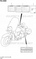 LABEL (VL1500BTL4 E28) for Suzuki BOULEVARD 1500 2014