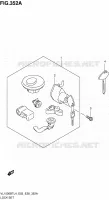 LOCK SET for Suzuki BOULEVARD 1500 2014
