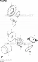 OIL PUMP for Suzuki BOULEVARD 1500 2014