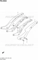 REAR FRAME for Suzuki BOULEVARD 1500 2014