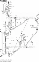 REAR MASTER CYLINDER for Suzuki BOULEVARD 1500 2014