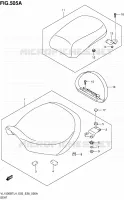 SEAT for Suzuki BOULEVARD 1500 2014