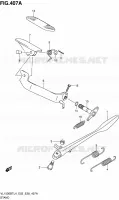 STAND for Suzuki BOULEVARD 1500 2014