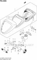 TAIL LIGHT ASSY for Suzuki BOULEVARD 1500 2014