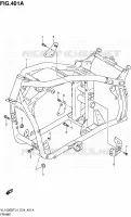 FRAME for Suzuki INTRUDER 1500 2014