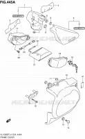 REAR FAIRING for Suzuki INTRUDER 1500 2014