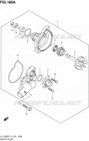 WATER PUMP for Suzuki INTRUDER 1500 2014