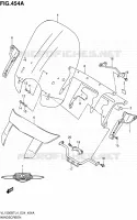 WINDSCREEN for Suzuki INTRUDER 1500 2014