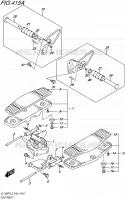FOOTREST for Suzuki BOULEVARD 1500 2015