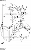 RADIATOR HOSE for Suzuki BOULEVARD 1500 2015