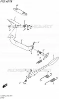 STAND for Suzuki BOULEVARD 1500 2015