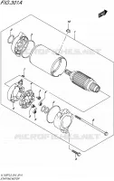 STARTER MOTOR for Suzuki BOULEVARD 1500 2015