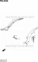 FRAME HANDLE GRIP (VL800TL5 E43) for Suzuki INTRUDER 800 2015