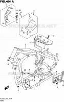 FRAME (VL800TL5 E43) for Suzuki INTRUDER 800 2015