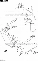 RADIATOR HOSE (VL800TL5 E43) for Suzuki INTRUDER 800 2015