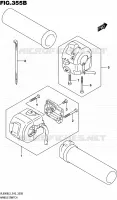 SWITCHES (VL800BL5 E43) for Suzuki INTRUDER 800 2015