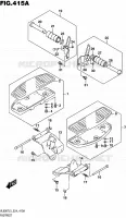 FOOTREST for Suzuki BOULEVARD 800 2015