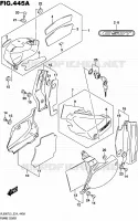 REAR FAIRING for Suzuki BOULEVARD 800 2015