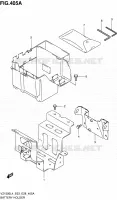 BATTERY BOX   TOOLS for Suzuki BOULEVARD 1500 2014