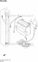 BATTERY for Suzuki BOULEVARD 1500 2014