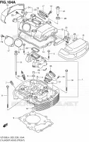 CYLINDER HEAD (AVT) for Suzuki BOULEVARD 1500 2014